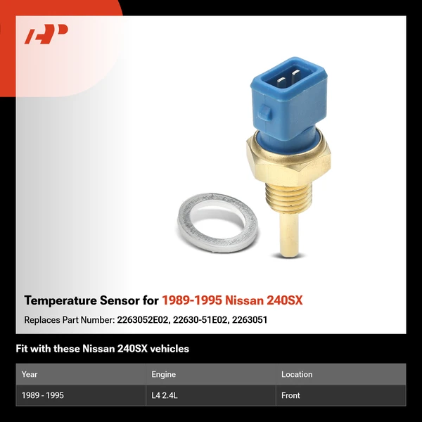 Temperature Sensor for 1989-1995 Nissan 240SX