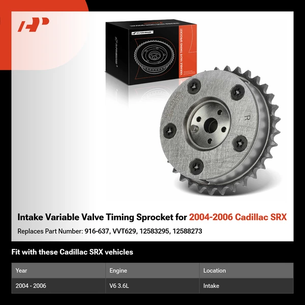 Intake Variable Valve Timing Sprocket for 2004-2006 Cadillac SRX