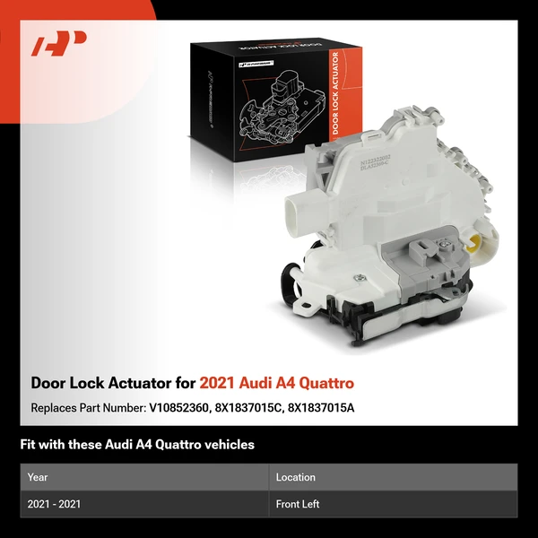 Door Lock Actuator for 2021 Audi A4 Quattro