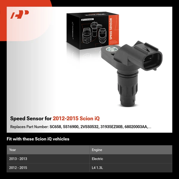 Speed Sensor for 2012-2015 Scion iQ