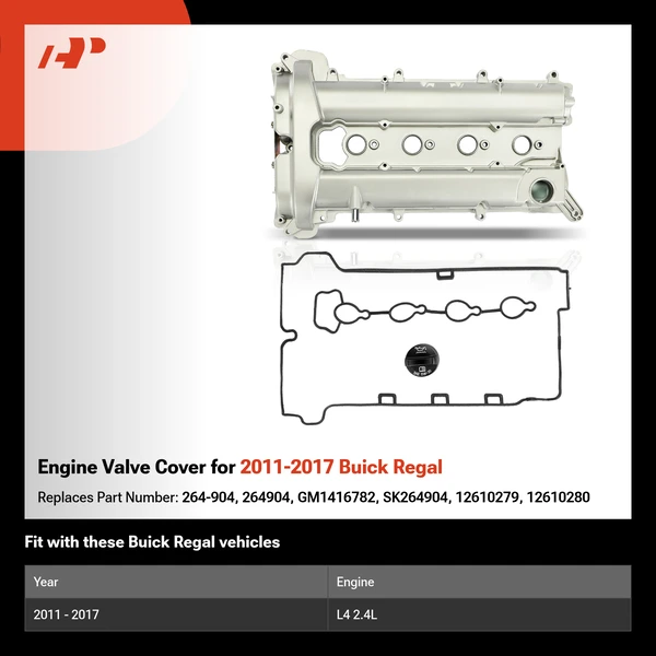 Engine Valve Cover for 2011-2017 Buick Regal