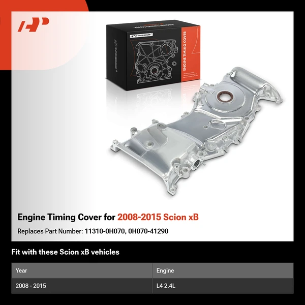 Engine Timing Cover for 2008-2015 Scion xB