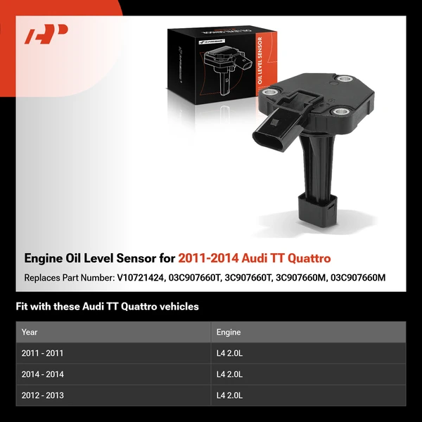 Engine Oil Level Sensor for 2011-2014 Audi TT Quattro