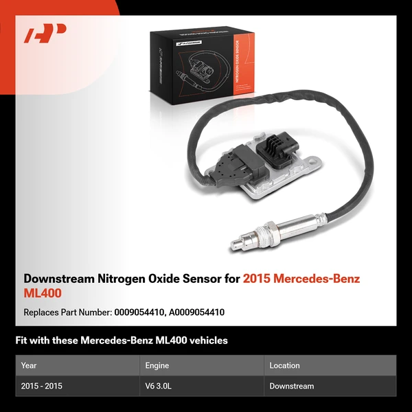 Downstream Nitrogen Oxide Sensor for 2015 Mercedes-Benz ML400