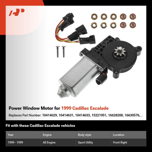 Power Window Motor for 1999 Cadillac Escalade