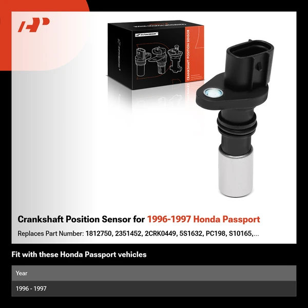 Crankshaft Position Sensor for 1996-1997 Honda Passport