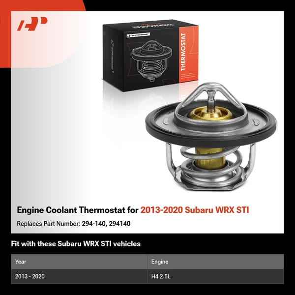 Engine Coolant Thermostat for 2013-2020 Subaru WRX STI