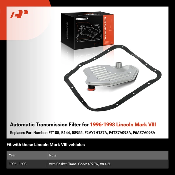 Automatic Transmission Filter for 1996-1998 Lincoln Mark VIII