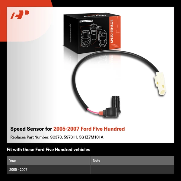Speed Sensor for 2005-2007 Ford Five Hundred