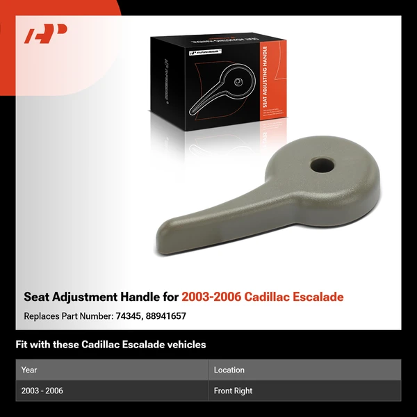 Seat Adjustment Handle for 2003-2006 Cadillac Escalade