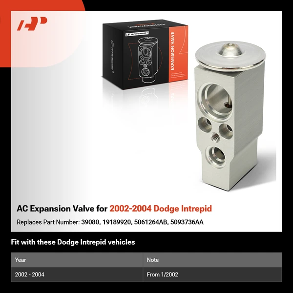 AC Expansion Valve for 2002-2004 Dodge Intrepid