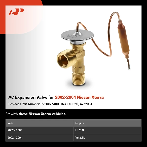 AC Expansion Valve for 2002-2004 Nissan Xterra