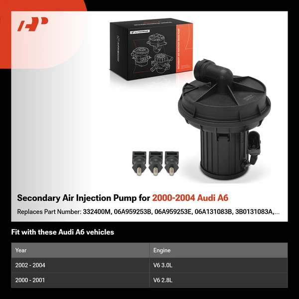 Secondary Air Injection Pump for 2000-2004 Audi A6