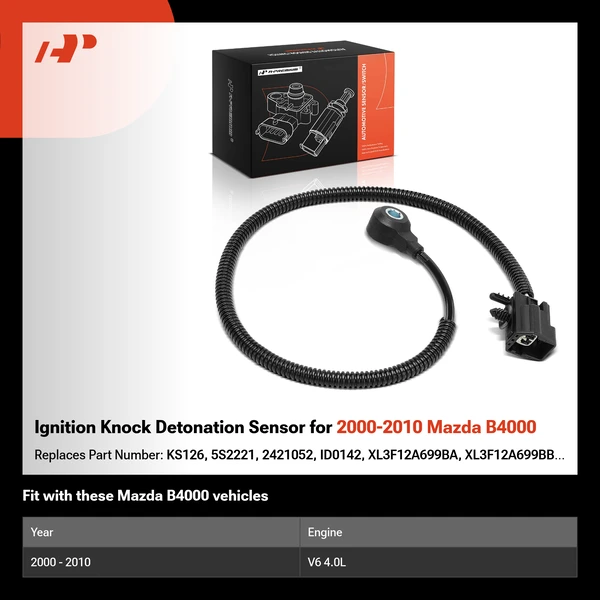 Ignition Knock Detonation Sensor for 2000-2010 Mazda B4000