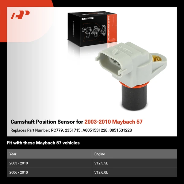 Camshaft Position Sensor for 2003-2010 Maybach 57