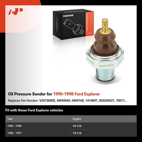 Oil Pressure Sender for 1995-1998 Ford Explorer