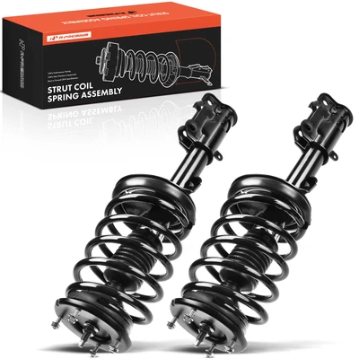 2 Pcs Front Complete Strut & Coil Spring Assembly