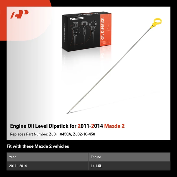 Engine Oil Level Dipstick for 2011-2014 Mazda 2