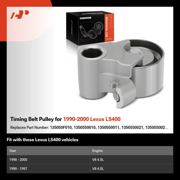 Timing Belt Pulley for 1990-2000 Lexus LS400