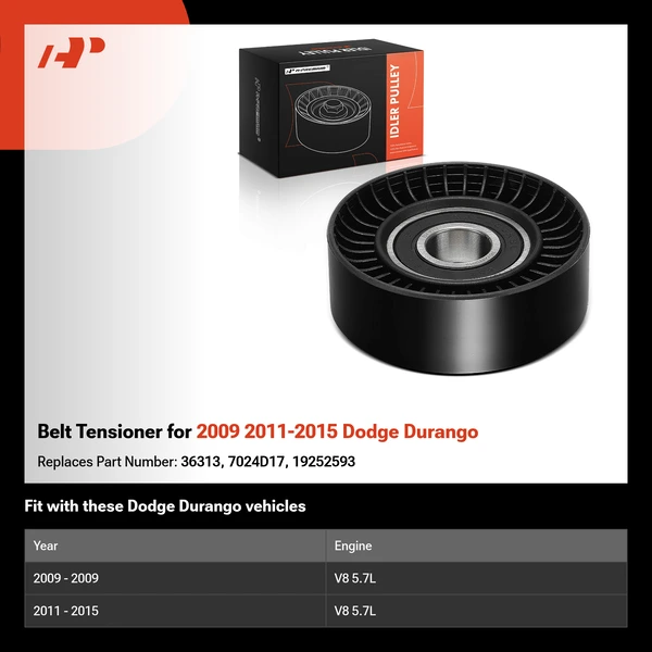 Belt Tensioner for 2009 2011-2015 Dodge Durango