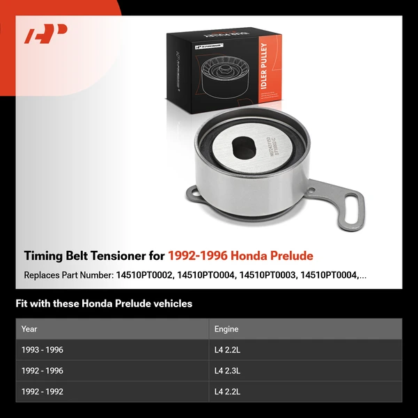 Timing Belt Tensioner for 1992-1996 Honda Prelude