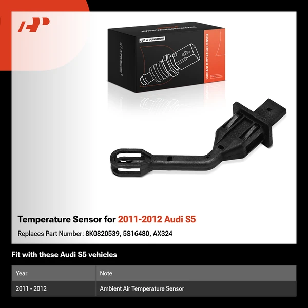 Temperature Sensor for 2011-2012 Audi S5