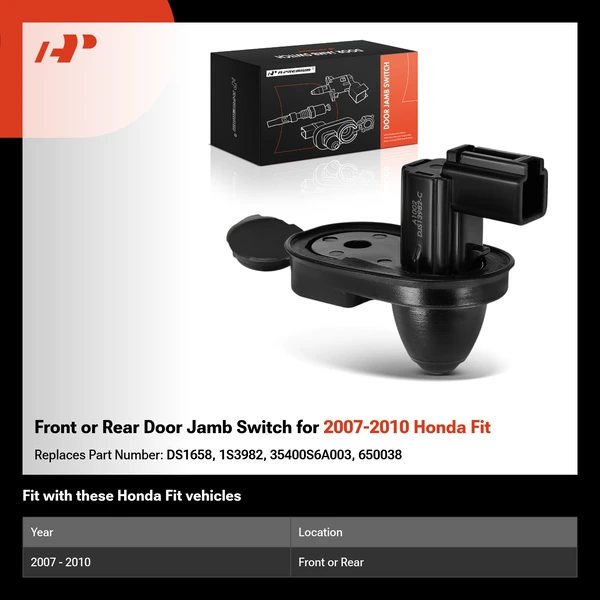 Front or Rear Door Jamb Switch for 2007-2010 Honda Fit
