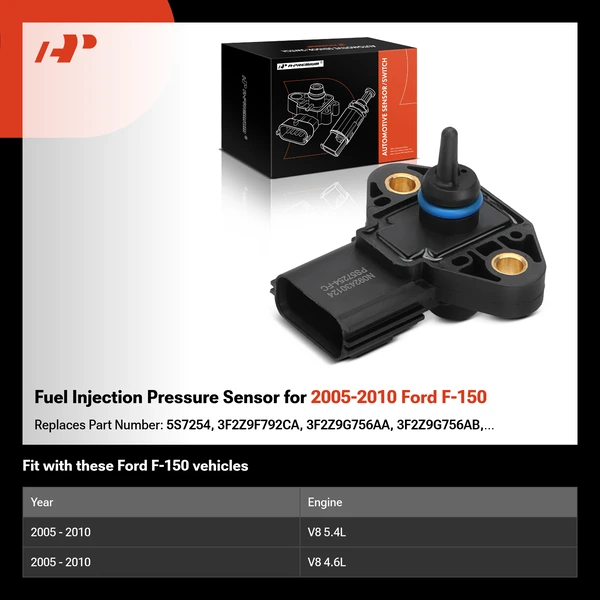 Fuel Injection Pressure Sensor for 2005-2010 Ford F-150