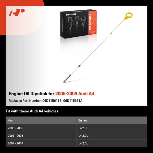 Engine Oil Dipstick for 2005-2009 Audi A4