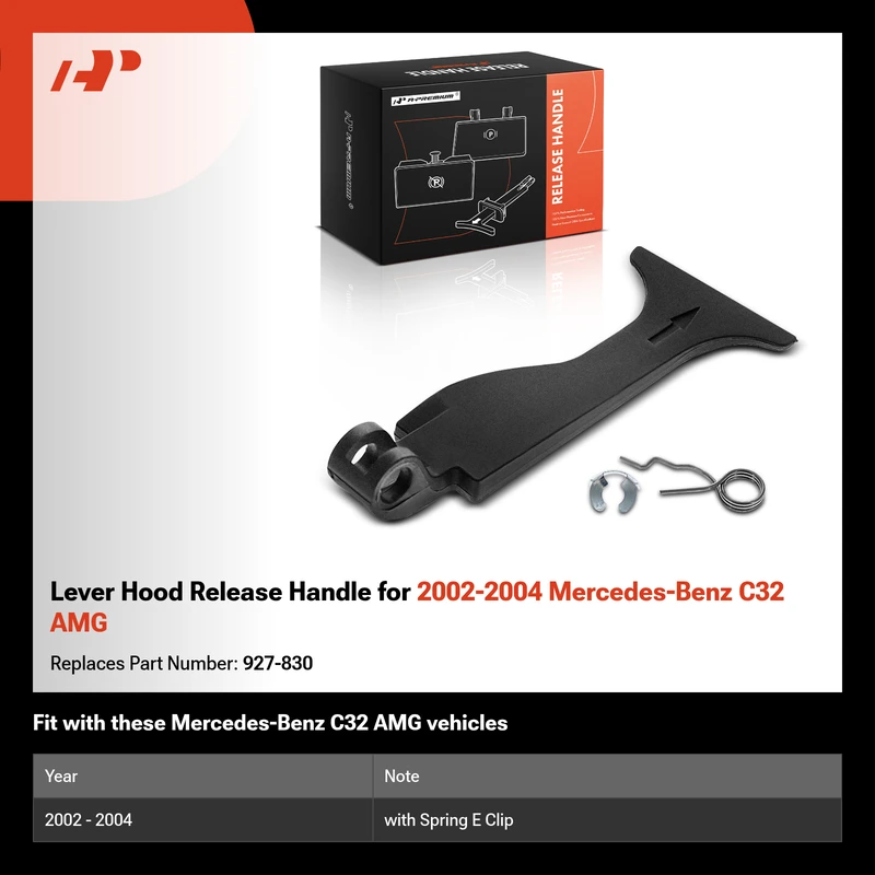 Lever Hood Release Handle for 2002-2004 Mercedes-Benz C32 AMG
