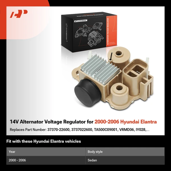 14V Alternator Voltage Regulator for 2000-2006 Hyundai Elantra