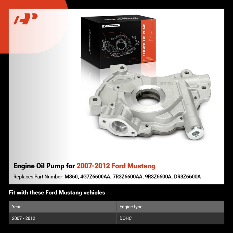 Engine Oil Pump for 2007-2012 Ford Mustang