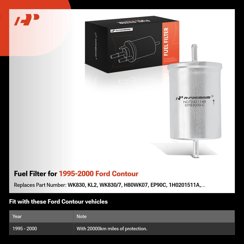 Fuel Filter for 1995-2000 Ford Contour