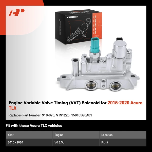 Engine Variable Valve Timing (VVT) Solenoid for 2015-2020 Acura TLX