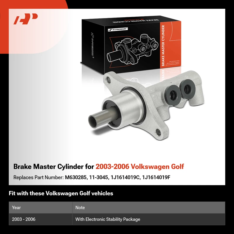 Brake Master Cylinder for 2003-2006 Volkswagen Golf
