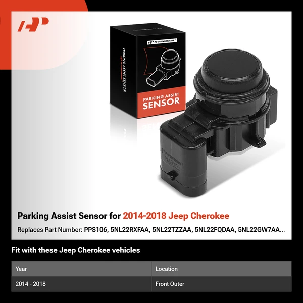 Parking Assist Sensor for 2014-2018 Jeep Cherokee