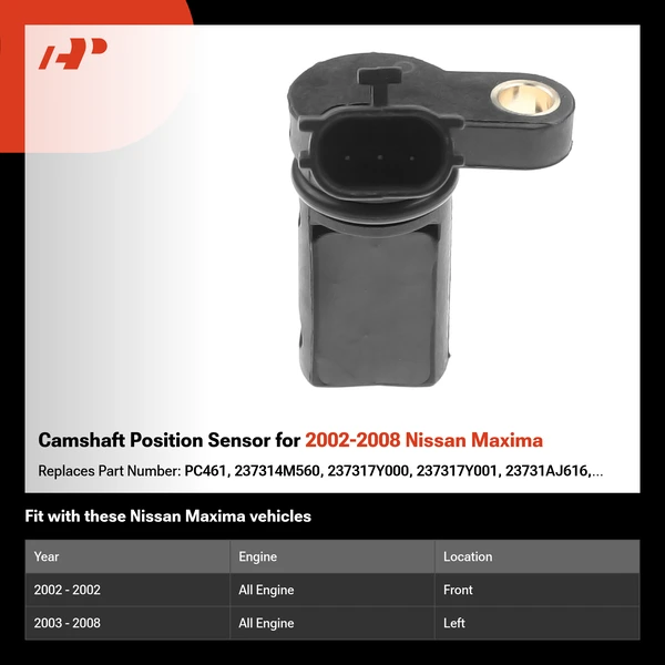 Camshaft Position Sensor for 2002-2008 Nissan Maxima