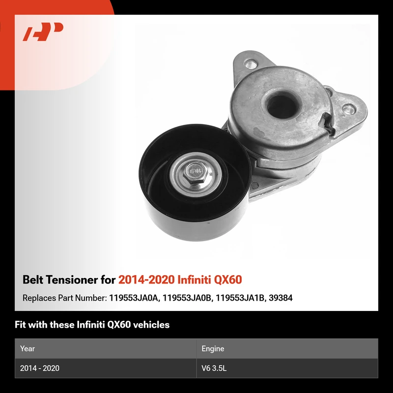 Belt Tensioner for 2014-2020 Infiniti QX60