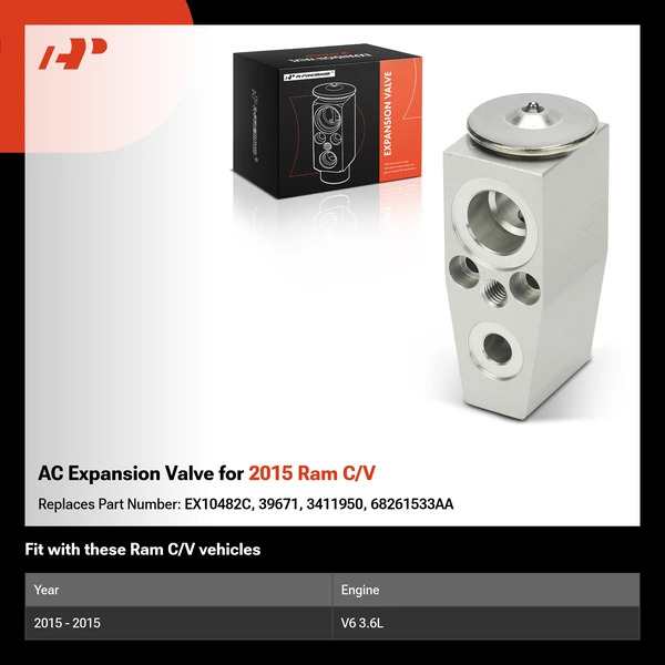 AC Expansion Valve for 2015 Ram C/V