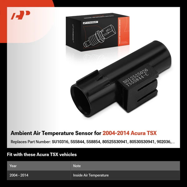 Ambient Air Temperature Sensor for 2004-2014 Acura TSX