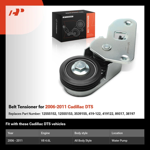 Belt Tensioner for 2006-2011 Cadillac DTS