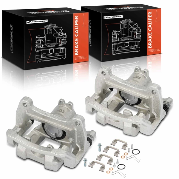 2-PC Brake Caliper, Rear Driver & Passenger, 1-Piston, A-Premium APBC3924