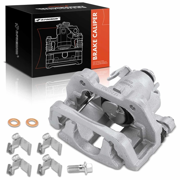 1-PC Brake Caliper, Rear Right Passenger Side, 1-Piston, A-Premium APBC3944