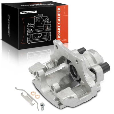 Rear Driver Brake Caliper with Bracket