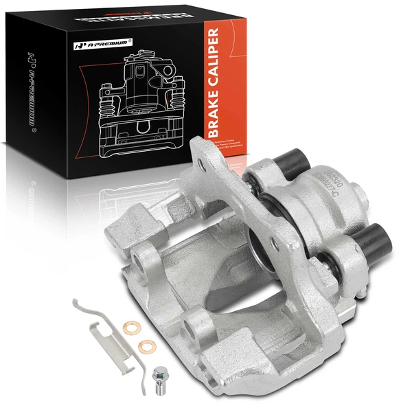 1-PC Brake Caliper, Rear Right Passenger Side, 1-Piston, A-Premium APBC3931