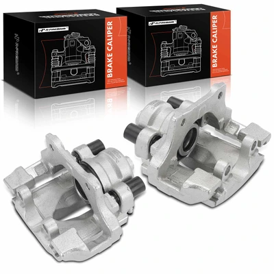 2 Pcs Rear Brake Caliper with Bracket