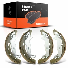 4 Pcs Rear Ceramic Brake Shoes