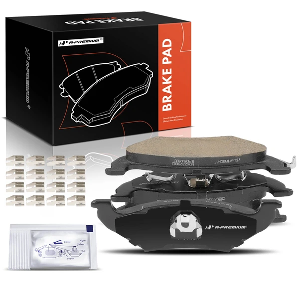 4 Pcs Rear Ceramic Brake Pads for 2000 Dodge Caravan