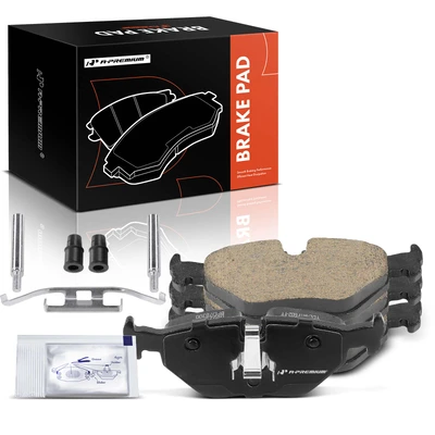 4 Pcs Rear Ceramic Brake Pads