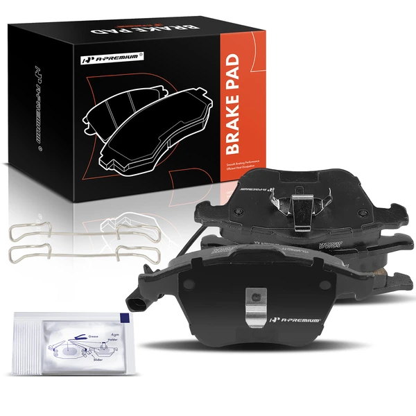 4 Pcs Front Ceramic Brake Pad for Mazda 3 2007-2013 C70 2006-2013 S40 V50